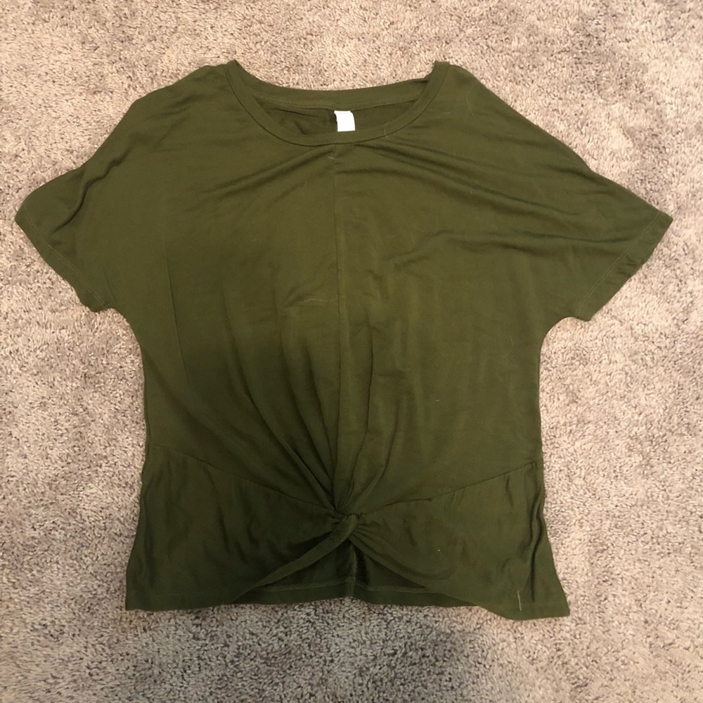 Front Knot Tee